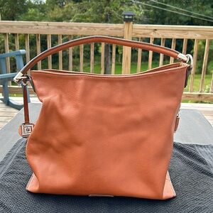 Liz Claiborne light brown pocketbook